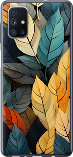 

Чохол Кольорове листя на Samsung Galaxy M51 M515F 1629563