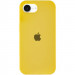 Чехол Silicone Case Full Protective (AA) для Apple iPhone 16e (6.1") (Желтый / Yellow)