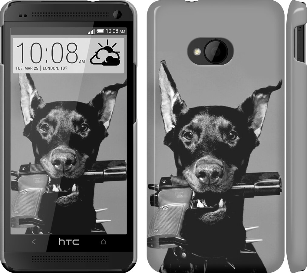 

Чохол Доберман на HTC One M7 122764