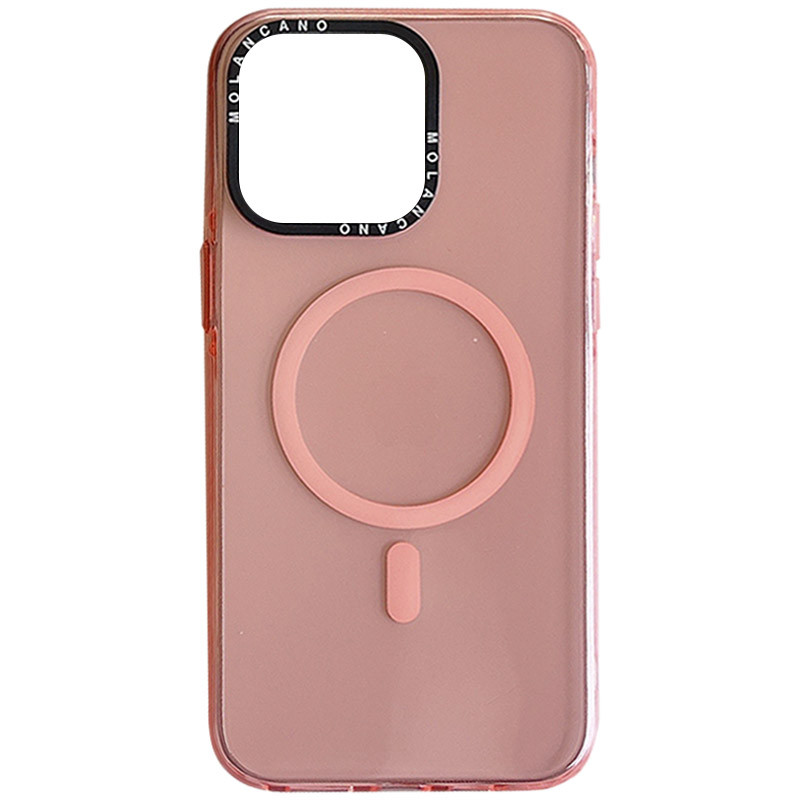 TPU чохол Molan Cano Magnetic Jelly на Apple iPhone 13 Pro Max (6.7") (Pink)