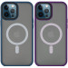 TPU+PC чехол Metal Buttons with Magnetic Safe для Apple iPhone 14 Pro (6.1")