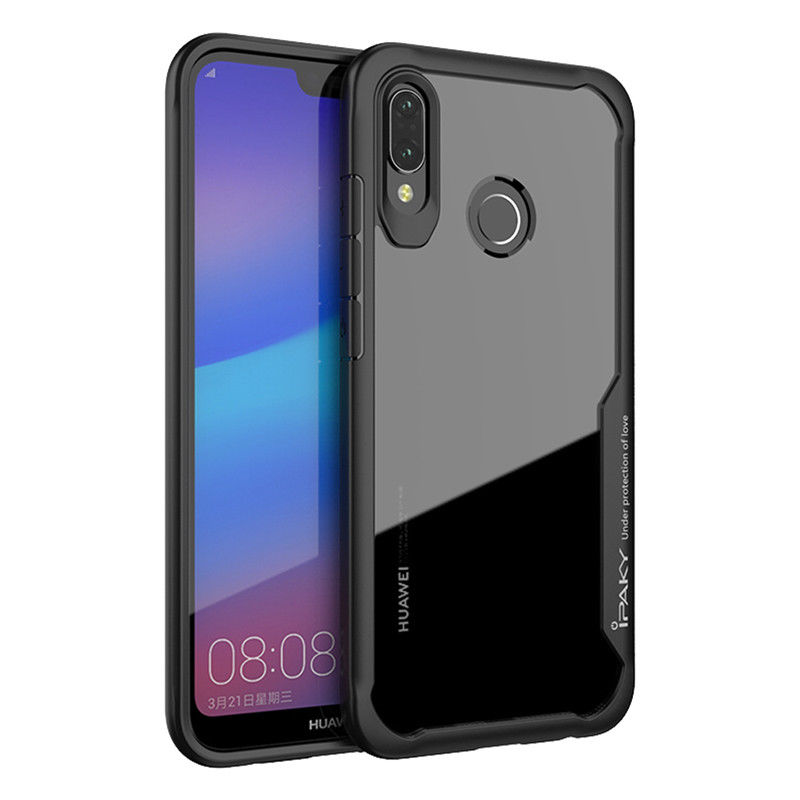 

TPU+PC чехол iPaky Luckcool Series для Huawei P20 Lite (Черный) 596581
