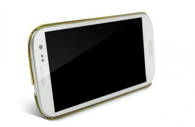 #Накладка Dreamplus Eileen Metal Ring Series для Samsung i9300 Galaxy S3(+ пленка) (Золотой) в магазине vchehle.ua