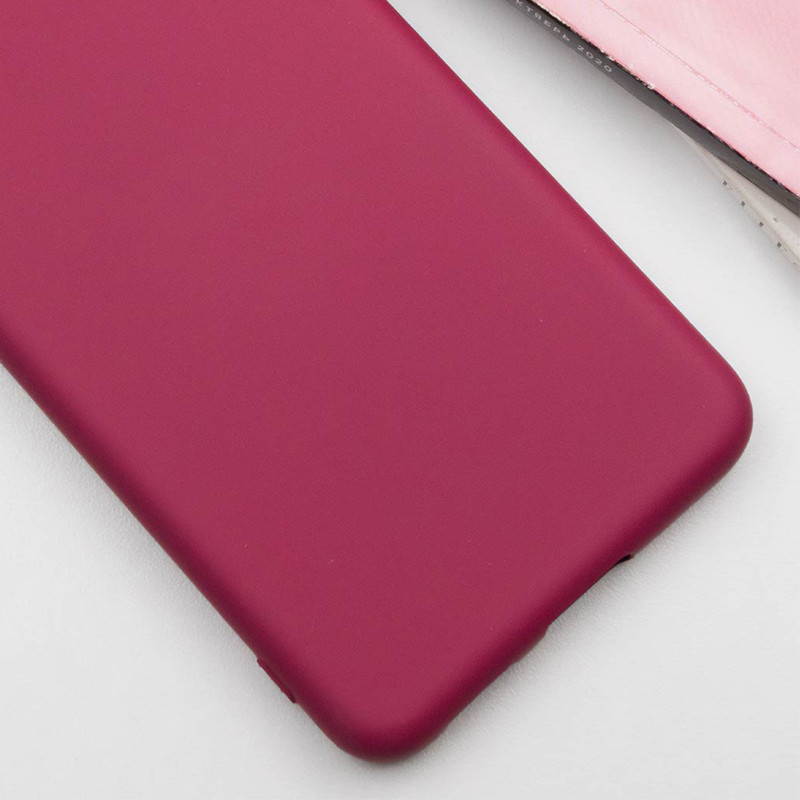 Фото Чохол Silicone Cover Lakshmi Full Camera (A) на Samsung Galaxy S23 FE (Бордовий / Marsala) на vchehle.ua