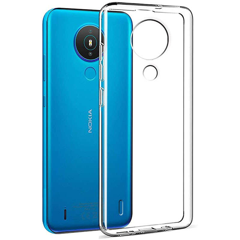 

TPU чохол Epic Transparent 1,0mm на Nokia 1.4 (Прозорий (прозорий)) 1339822