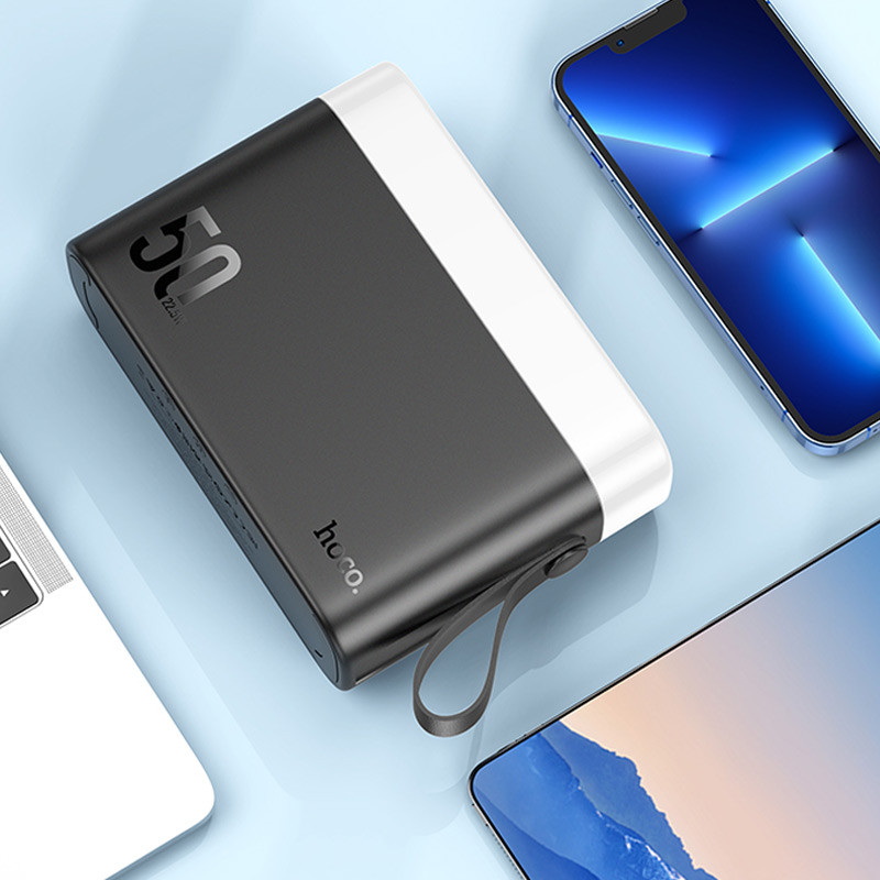 Заказать Портативное ЗУ Power Bank Hoco J94A Masterful 22.5W 50000 mAh (Black) на vchehle.ua