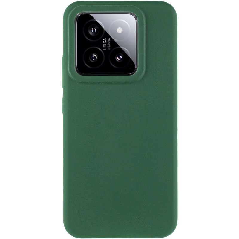 Фото Чохол Silicone Cover Lakshmi (AAA) на Xiaomi 14 (Зелений / Cyprus Green) на vchehle.ua