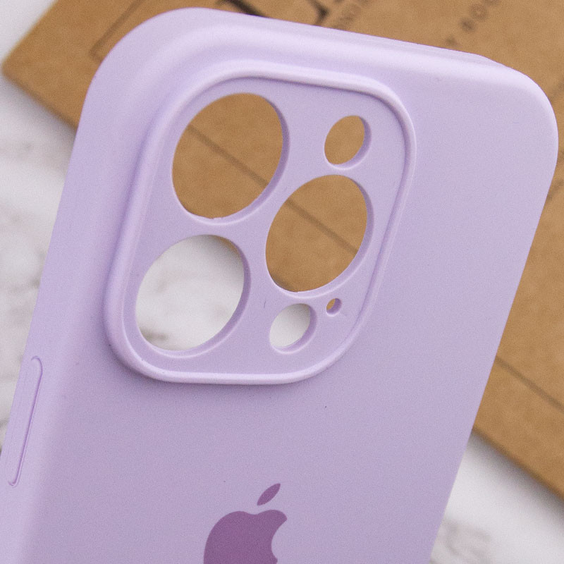 Замовити Чохол Silicone Case Full Camera Protective (AA) на Apple iPhone 15 Pro (6.1") (Бузковий / Lilac) на vchehle.ua