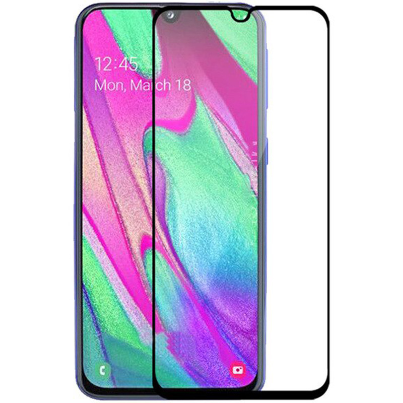 Захисне скло 2.5D CP + (full glue) на Samsung Galaxy A70