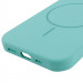 Купити Чохол Silicone Case Full Protective (AA) NO LOGO with Magnetic Safe на Apple iPhone 15 (6.1") (Бірюзовий / Marine Green) на vchehle.ua