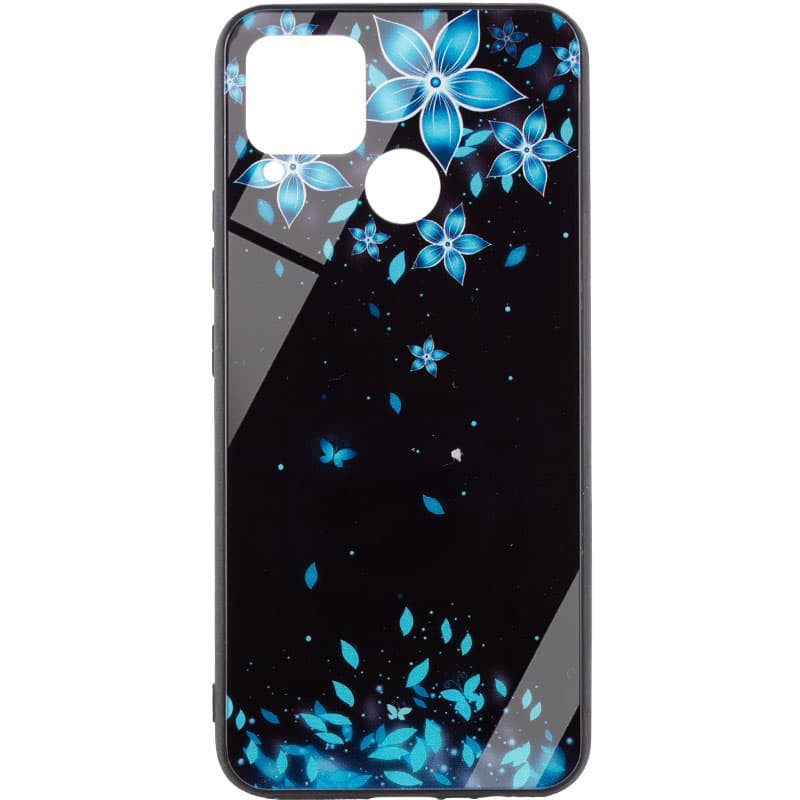 TPU+Glass чехол Diversity для Realme C15 / C12 (Bloom)