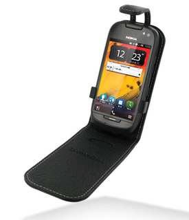 Заказать # Кожаный чехол Pdair (флип вниз) для Nokia 701/C7 (Черный) на vchehle.ua