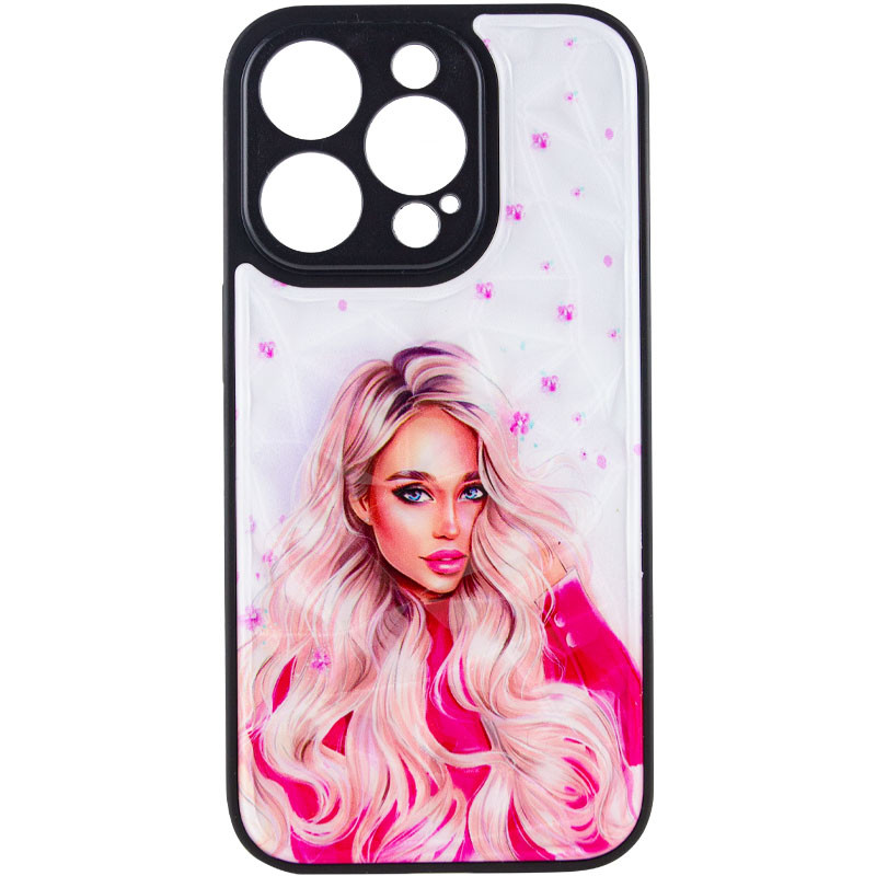 TPU+PC чехол Prisma Ladies для Apple iPhone 14 Pro Max (6.7") (Pink)