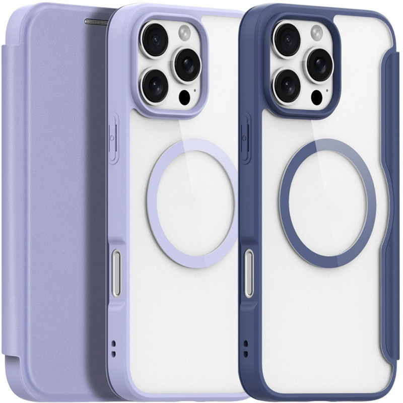Чохол-книжка Dux Ducis Skin X Pro with Magnetic safe на Apple iPhone 16 Pro (6.3")