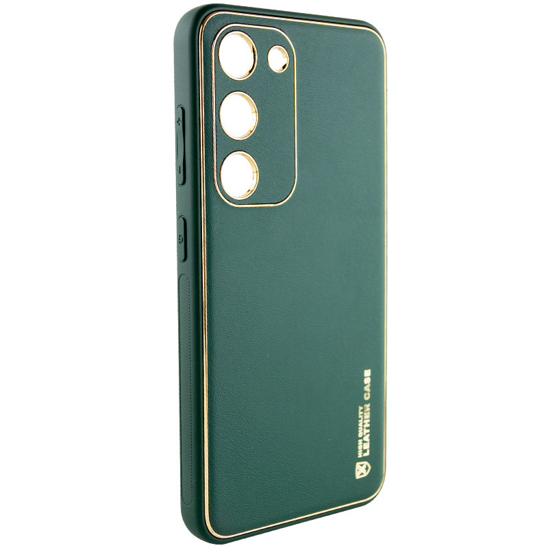 Фото Шкіряний чохол Xshield на Samsung Galaxy S23 (Зелений / Army Green) на vchehle.ua