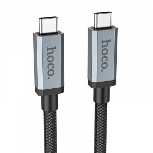 Дата кабель Hoco US06 Type-C to Type-C 100W USB3.2 20Gbps (1m)