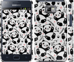 Чехол Панды для Samsung Galaxy S2 i9100