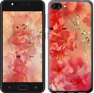 

Чехол Розовые цветы для Asus ZenFone 4 Max ZC554KL 698928