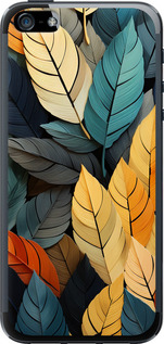 

Чехол Кольорове листя для Apple iPhone 5S 1630042