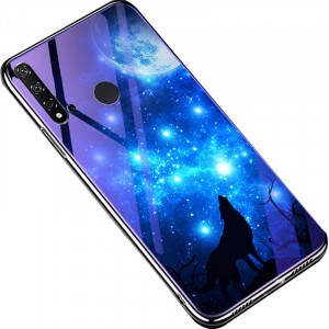 TPU+Glass чехол Fantasy с глянцевыми торцами для Huawei P20 lite (2019)