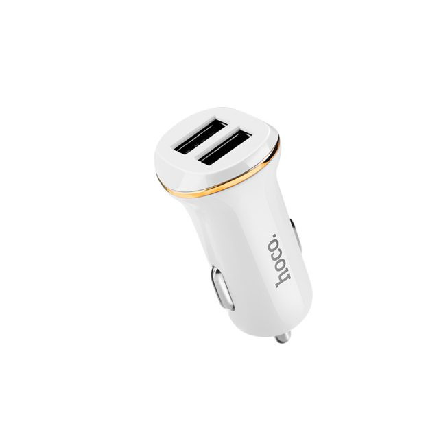 Фото АЗУ Hoco Z1 2.1A (2USB-A) + кабель USB to Lightning на vchehle.ua