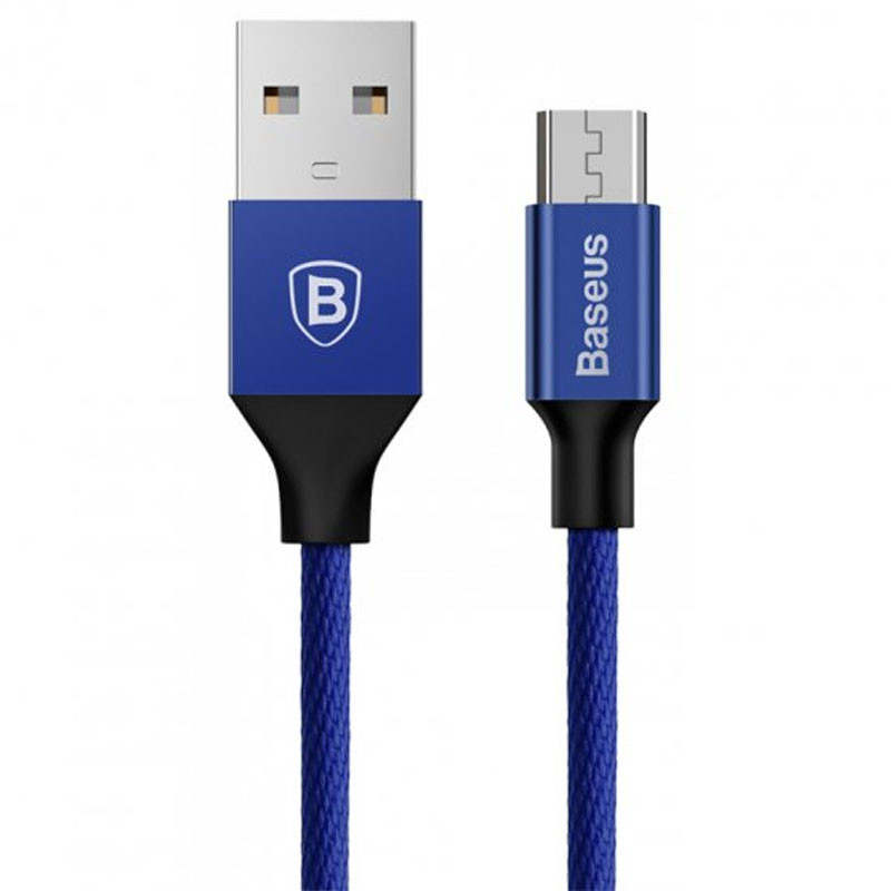 

Дата кабель Baseus Yiven Micro USB Cable 2.0A (1.5m) (CAMYW-B) (Синій) 1106155
