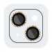 Защитное стекло Metal Shine на камеру (в упак.) для Apple iPhone 14 (6.1") / 14 Plus (6.7") (Золотой / Gold)