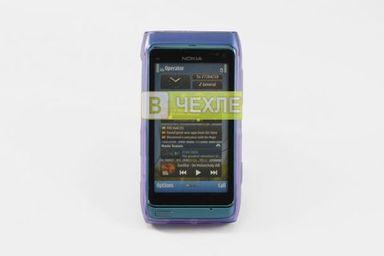 Фото TPU Soft чехол для Nokia N8 (Фиолетовый (матовый)) на vchehle.ua