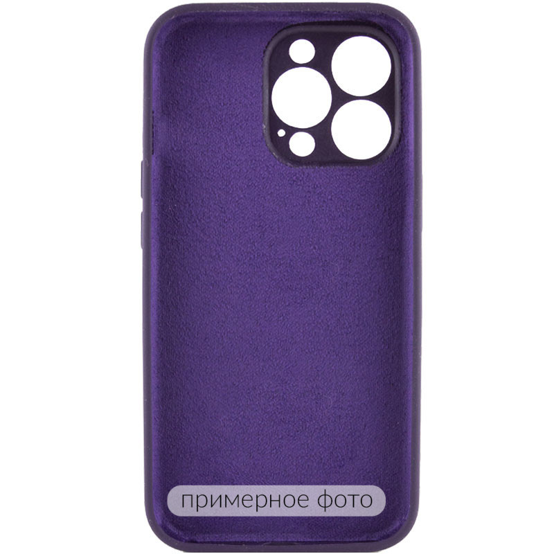 Чохол Silicone Case Full Protective (AA) NO LOGO на Apple iPhone 16 Pro Max (6.9") (Фіолетовий / Elderberry) в магазині vchehle.ua