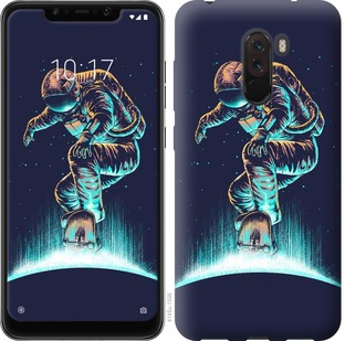 

Чехол Космонавт на скейтборде для Xiaomi Pocophone F1 672606