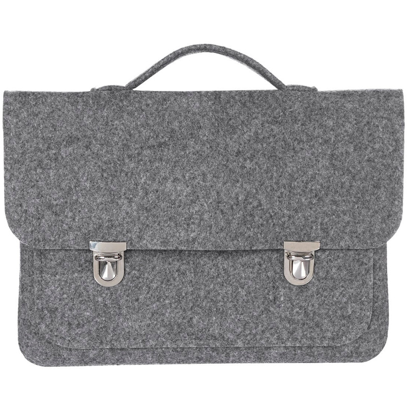 Фото Войлочный портфель Gmakin (GS08) для Macbook Air/Pro 13/13,3 (Серый) на vchehle.ua