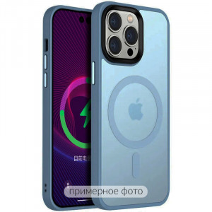 TPU+PC чохол Metal Buttons with Magnetic Safe Colorful на Apple iPhone 16 Pro (6.3")