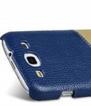 Купити Шкіряна накладка Melkco Mix and Match на Samsung i9300 Galaxy S3 (Dark Blue / Khaki) на vchehle.ua