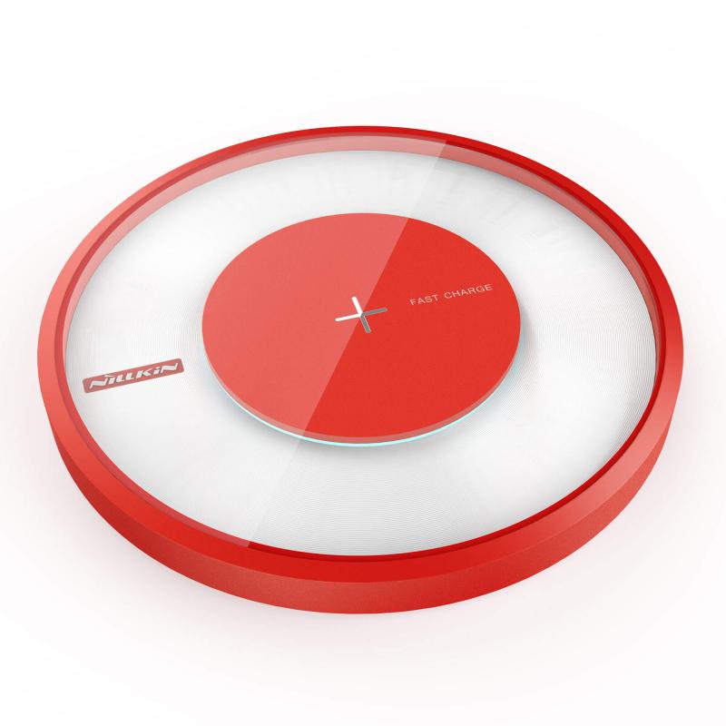 Фото БЗУ Nillkin Magic Charger DISK 4 (Красный) в магазине vchehle.ua