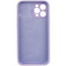 Чохол Silicone Case Full Camera Protective (AA) NO LOGO на Apple iPhone 12 Pro Max (6.7") (Бузковий / Lilac) в магазині vchehle.ua