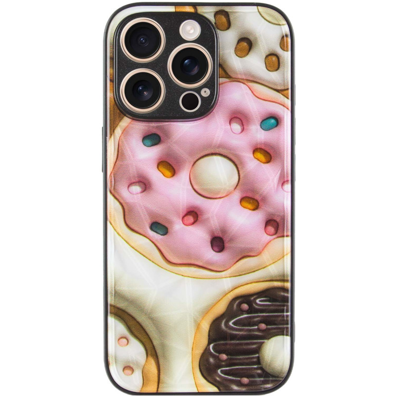 Фото TPU+PC чехол Prisma Fluffie для Apple iPhone 16 Pro (6.3") (Donut) на vchehle.ua