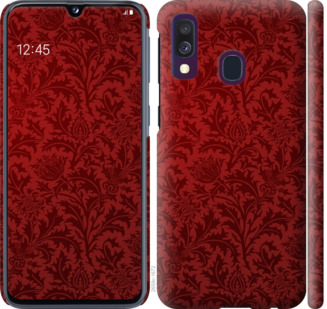 

Чехол Чехол цвета бордо для Samsung Galaxy A40 2019 A405F 710980