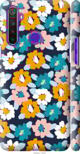 

Чехол Цветочный фон v3 для Realme 5 1434753