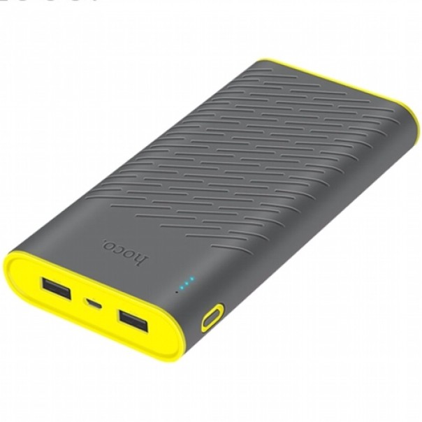

Портативний зарядний пристрій Power Bank Hoco B31 Rege 20000 mAh (Сірий) 680488