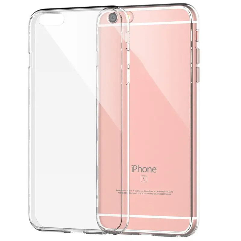 Фото TPU чохол Epic Transparent 1,5mm на Apple iPhone 6/6s plus (5.5") (Безбарвний (прозорий)) на vchehle.ua