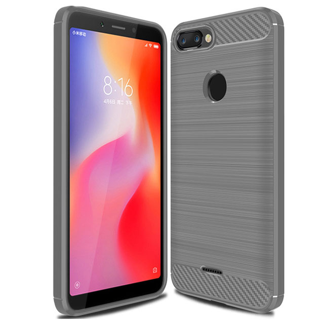 

TPU чохол iPaky Slim Series на Xiaomi Redmi 6 (Сірий) 622062