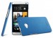 Пластиковая накладка IMAK Cowboy series для HTC One DUAL/802d (+ пленка) (Синий)