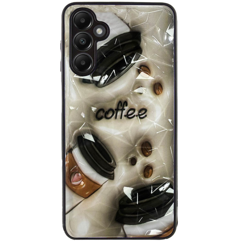 Фото TPU+PC чехол Prisma Plushie для Samsung Galaxy A16 4G/5G (Coffee) на vchehle.ua