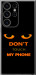 Чехол Don't touch the phone для Samsung Galaxy S24 Ultra