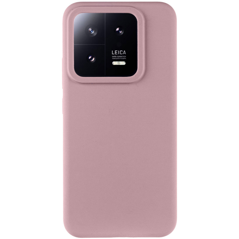 Чехол Silicone Cover Lakshmi (AAA) для Xiaomi 13 (Розовый / Pink Sand)