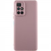 Чехол TPU GETMAN Liquid Silk Full Camera для Xiaomi Redmi 10 (Розовый / Pink Sand)