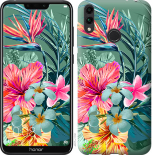 

Чехол Тропические цветы v1 для Huawei Honor 8C 845242