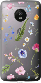 

Чехол Цветочный фон v2 для Motorola Moto G5 1440528