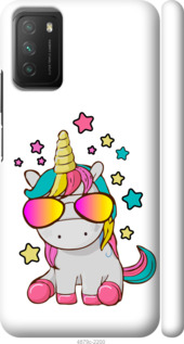 

Чехол Единорог в очках для Xiaomi Poco M3 1112416