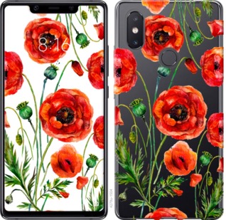 

Чохол Намальовані маки на Xiaomi Mi8 SE 744113